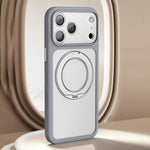 Custodia per telefono con supporto magnetico, ampia apertura, effetto pelle satinata, con pulsante di scatto AI., For iPhone 17 Pro Max, For iPhone 17 Pro