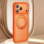 Custodia per telefono con supporto magnetico, ampia apertura, effetto pelle satinata, con pulsante di scatto AI., For iPhone 17 Pro Max, For iPhone 17 Pro