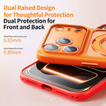 Custodia per telefono con supporto magnetico, ampia apertura, effetto pelle satinata, con pulsante di scatto AI., For iPhone 17 Pro Max, For iPhone 17 Pro