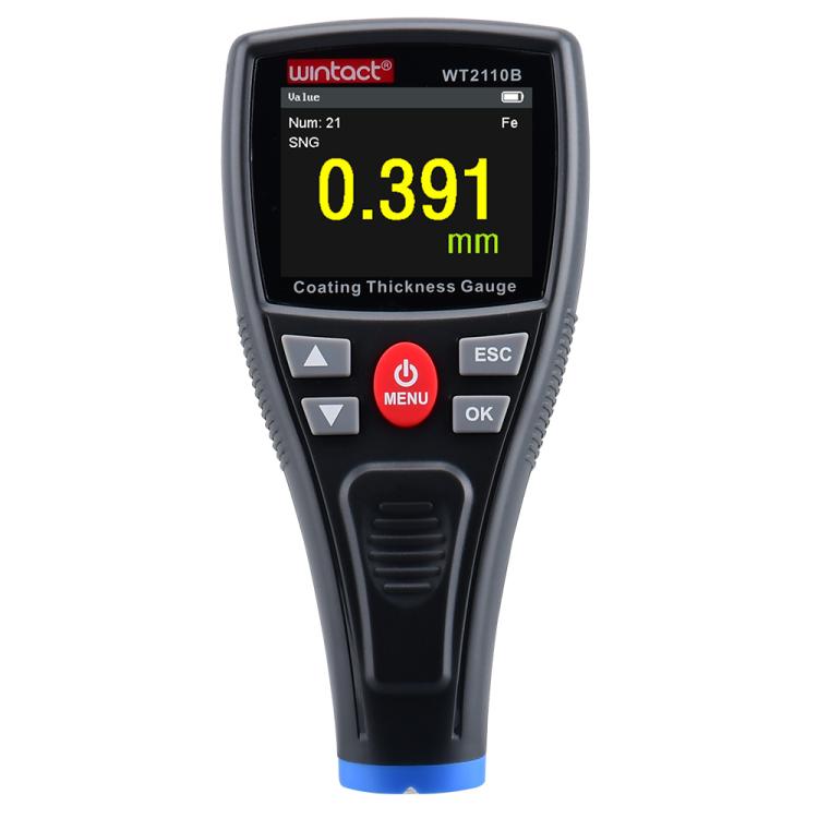 Misuratore di spessore del rivestimento per schermi a colori Wintact WT2110B, WT2110B