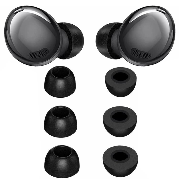 Kit di 3 paia di inserti auricolari di ricambio in memory foam XDcase, taglie S/M/L, For Samsung Galaxy Buds2 Pro / Buds+