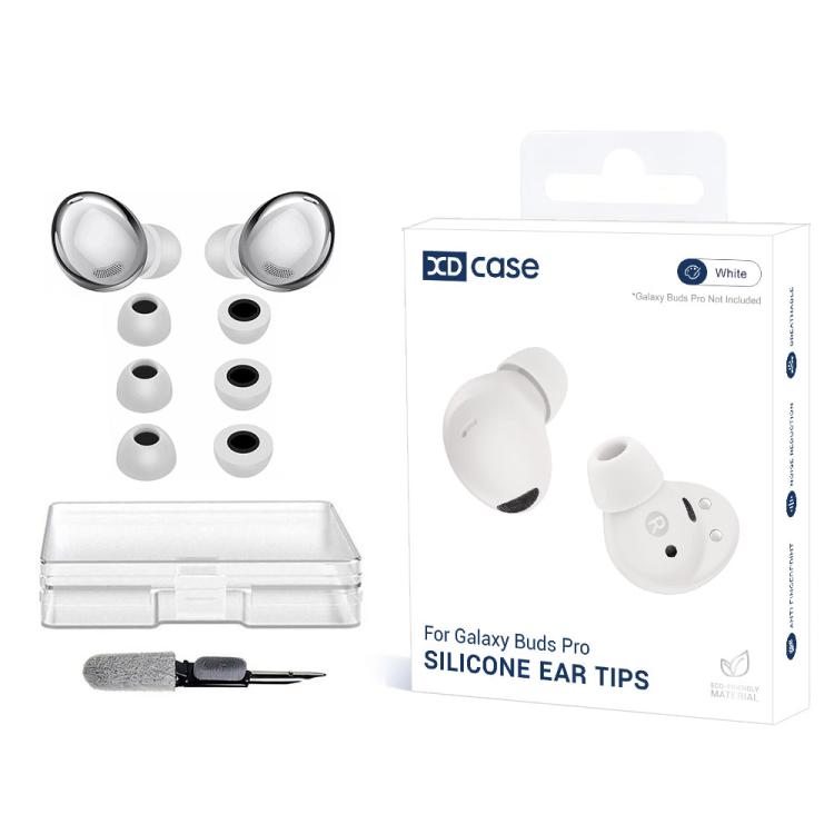 Kit di 3 paia di inserti auricolari di ricambio in memory foam XDcase, taglie S/M/L, For Samsung Galaxy Buds2 Pro / Buds+