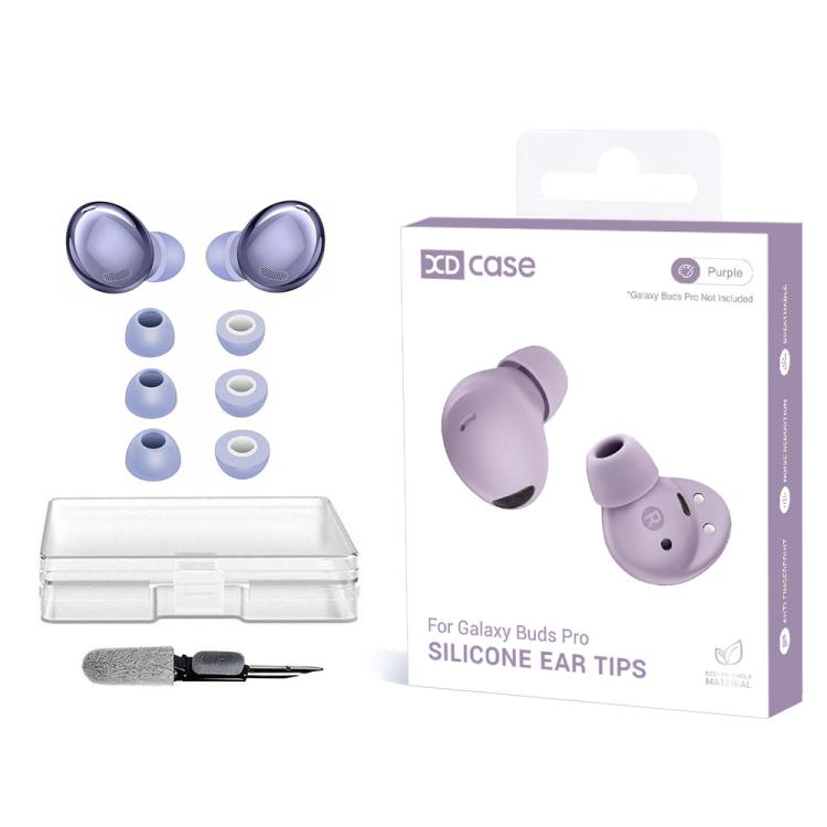 Kit di 3 paia di inserti auricolari di ricambio in memory foam XDcase, taglie S/M/L, For Samsung Galaxy Buds2 Pro / Buds+