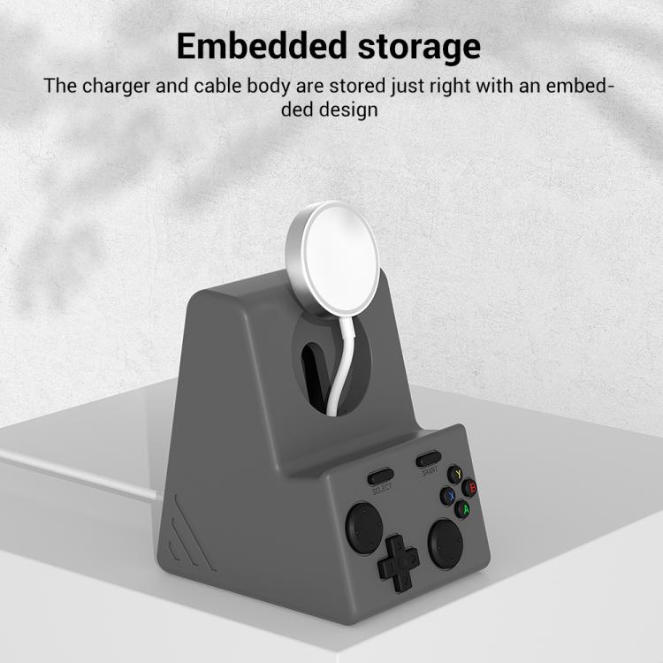 XDcase per Apple Watch, design a console di gioco, supporto di ricarica per smartwatch