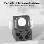XDcase per Apple Watch, design a console di gioco, supporto di ricarica per smartwatch