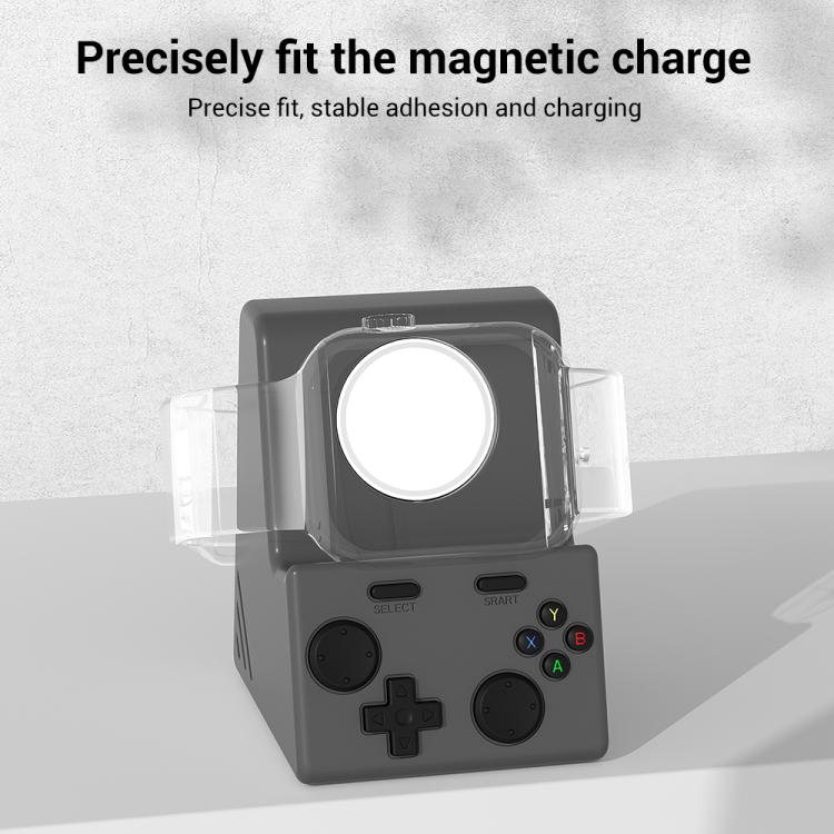 XDcase per Apple Watch, design a console di gioco, supporto di ricarica per smartwatch