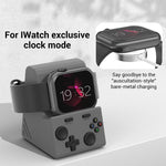 XDcase per Apple Watch, design a console di gioco, supporto di ricarica per smartwatch