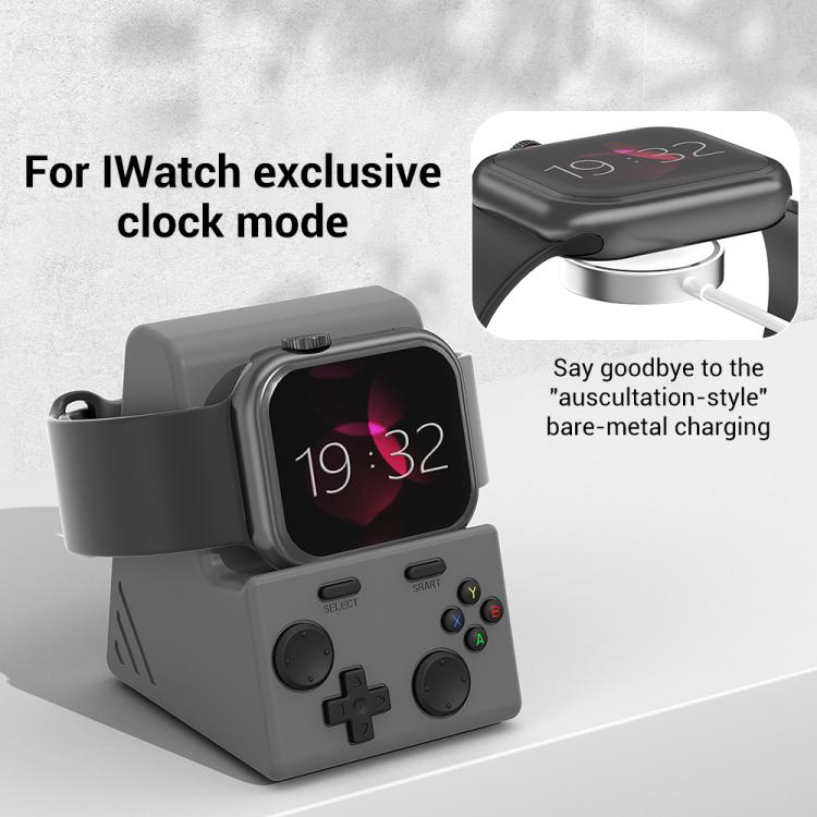XDcase per Apple Watch, design a console di gioco, supporto di ricarica per smartwatch