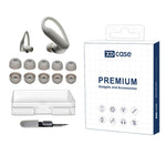 Kit di 5 paia di inserti auricolari in silicone XDcase, taglie XS/S/M/L/XL, For Beats Powerbeats Pro 2 / Fit / Studio Buds