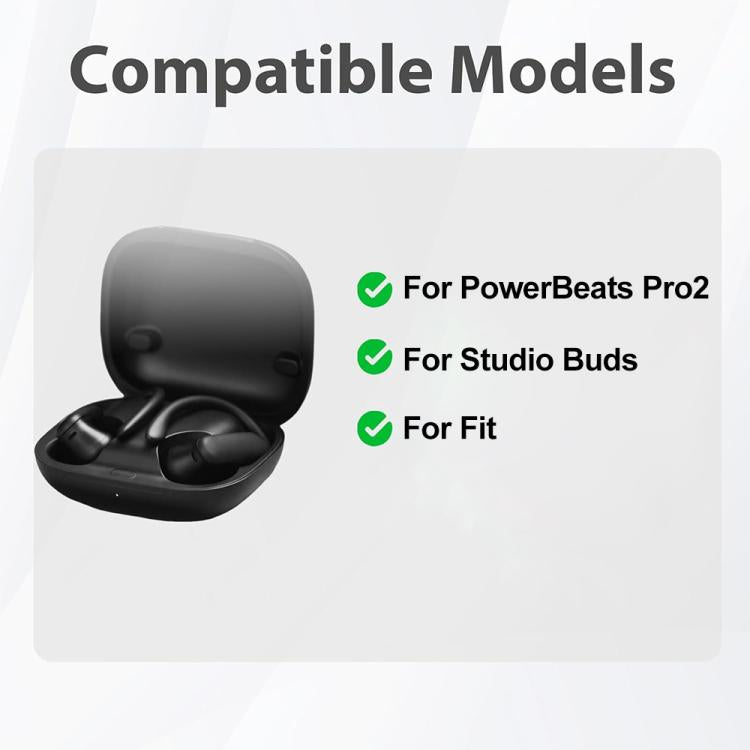 Kit di 5 paia di inserti auricolari in silicone XDcase, taglie XS/S/M/L/XL, For Beats Powerbeats Pro 2 / Fit / Studio Buds
