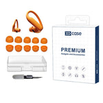 Kit di 5 paia di inserti auricolari in silicone XDcase, taglie XS/S/M/L/XL, For Beats Powerbeats Pro 2 / Fit / Studio Buds