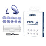 Kit di 5 paia di inserti auricolari in silicone XDcase, taglie XS/S/M/L/XL, For Beats Powerbeats Pro 2 / Fit / Studio Buds