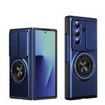 Custodia per telefono multifunzionale magnetica antiurto con finestra scorrevole per obiettivo., For Galaxy Z Fold8 5G, For Samsung Galaxy Z Fold7 5G, For Galaxy Z Flip7 5G, For Galaxy Z Fold6 5G, For Galaxy Z Fold5 5G