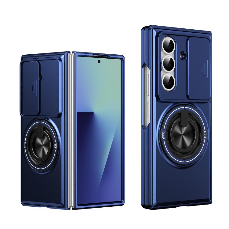 Custodia per telefono multifunzionale magnetica antiurto con finestra scorrevole per obiettivo., For Galaxy Z Fold8 5G, For Samsung Galaxy Z Fold7 5G, For Galaxy Z Flip7 5G, For Galaxy Z Fold6 5G, For Galaxy Z Fold5 5G