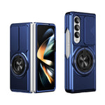 Custodia per telefono multifunzionale magnetica antiurto con finestra scorrevole per obiettivo., For Galaxy Z Fold4 5G, For Galaxy Z Flip4 5G, For Galaxy Z Flip3 5G, For Galaxy Z Fold3 5G