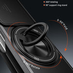 Custodia per telefono multifunzionale magnetica antiurto con finestra scorrevole per obiettivo., For Galaxy Z Fold4 5G, For Galaxy Z Flip4 5G, For Galaxy Z Flip3 5G, For Galaxy Z Fold3 5G