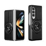 Custodia per telefono multifunzionale magnetica antiurto con finestra scorrevole per obiettivo., For Galaxy Z Fold4 5G, For Galaxy Z Flip4 5G, For Galaxy Z Flip3 5G, For Galaxy Z Fold3 5G