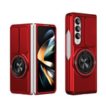 Custodia per telefono multifunzionale magnetica antiurto con finestra scorrevole per obiettivo., For Galaxy Z Fold4 5G, For Galaxy Z Flip4 5G, For Galaxy Z Flip3 5G, For Galaxy Z Fold3 5G