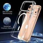 Custodia magnetica trasparente per telefono, For iPhone 17 Pro Max, For iPhone 17 Pro