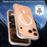 Custodia magnetica trasparente per telefono, For iPhone 17 Pro Max, For iPhone 17 Pro