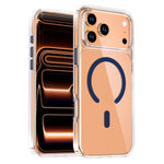 Custodia magnetica trasparente per telefono, For iPhone 17 Pro Max, For iPhone 17 Pro