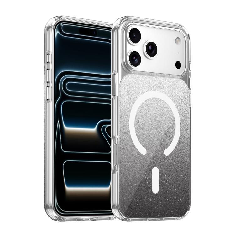 Custodia magnetica per telefono con glitter di cristallo, For iPhone 17 Pro Max, For iPhone 17 Pro