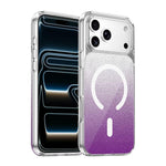 Custodia magnetica per telefono con glitter di cristallo, For iPhone 17 Pro Max, For iPhone 17 Pro