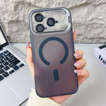 Custodia per telefono magnetica con supporto integrato Vitality Eagle Eye Lens, For iPhone 17 Pro Max, For iPhone 17 Pro