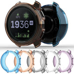 Custodia protettiva per orologio in TPU cavo a mezza copertura color caramella, For Suunto Vertical 2