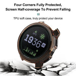 Custodia protettiva per orologio in TPU cavo a mezza copertura color caramella, For Suunto Vertical 2