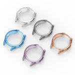 Custodia protettiva per orologio in TPU cavo a mezza copertura color caramella, For Xiaomi Watch 5