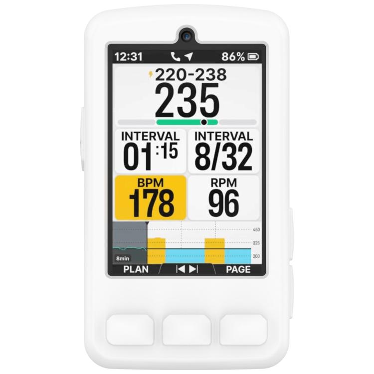 Custodia protettiva in silicone per ciclocomputer, For Wahoo Elemnt Bolt 3 / Bolt V3, For Wahoo Elemnt Roam 3 / Roam V3