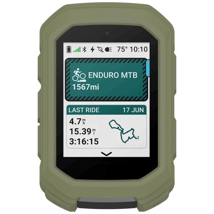 Custodia protettiva in silicone per ciclocomputer, For Garmin Edge MTB