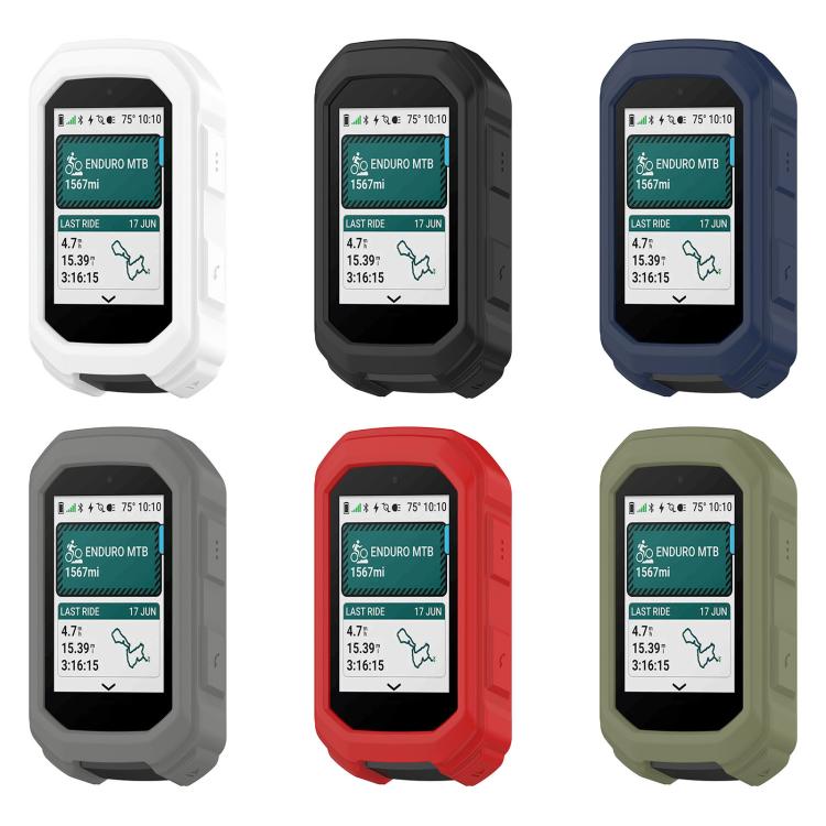Custodia protettiva in silicone per ciclocomputer, For Garmin Edge MTB