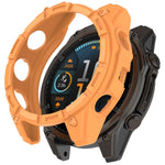 Custodia protettiva per orologio Hollow Armor in TPU a copertura parziale, For Garmin Quatix 8 51mm AMOLED, For Garmin Quatix 8 47mm AMOLED