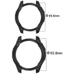 Custodia protettiva per orologio Hollow Armor in TPU a copertura parziale, For Garmin Quatix 8 51mm AMOLED, For Garmin Quatix 8 47mm AMOLED
