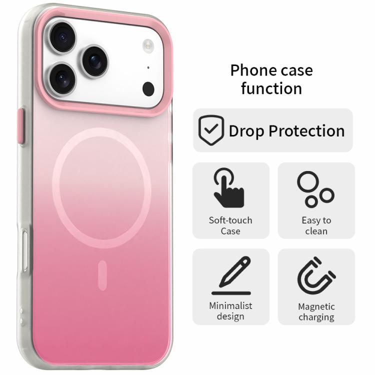 Custodia magnetica ibrida 3 in 1 della serie Candy Gradient, For iPhone 13 Pro, For iPhone 13