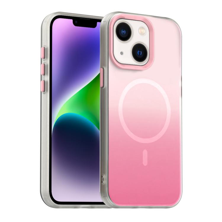 Custodia magnetica ibrida 3 in 1 della serie Candy Gradient, For iPhone 14, For iPhone 14 Pro, For iPhone 14 Pro Max, For iPhone 13 Pro Max
