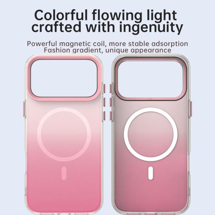 Custodia magnetica ibrida 3 in 1 della serie Candy Gradient, For iPhone 14, For iPhone 14 Pro, For iPhone 14 Pro Max, For iPhone 13 Pro Max