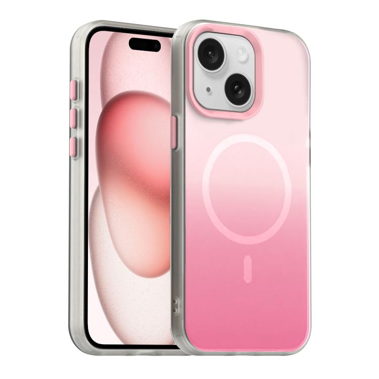 Custodia magnetica ibrida 3 in 1 della serie Candy Gradient, For iPhone 15 Pro, For iPhone 15 Plus, For iPhone 15, For iPhone 14 Plus