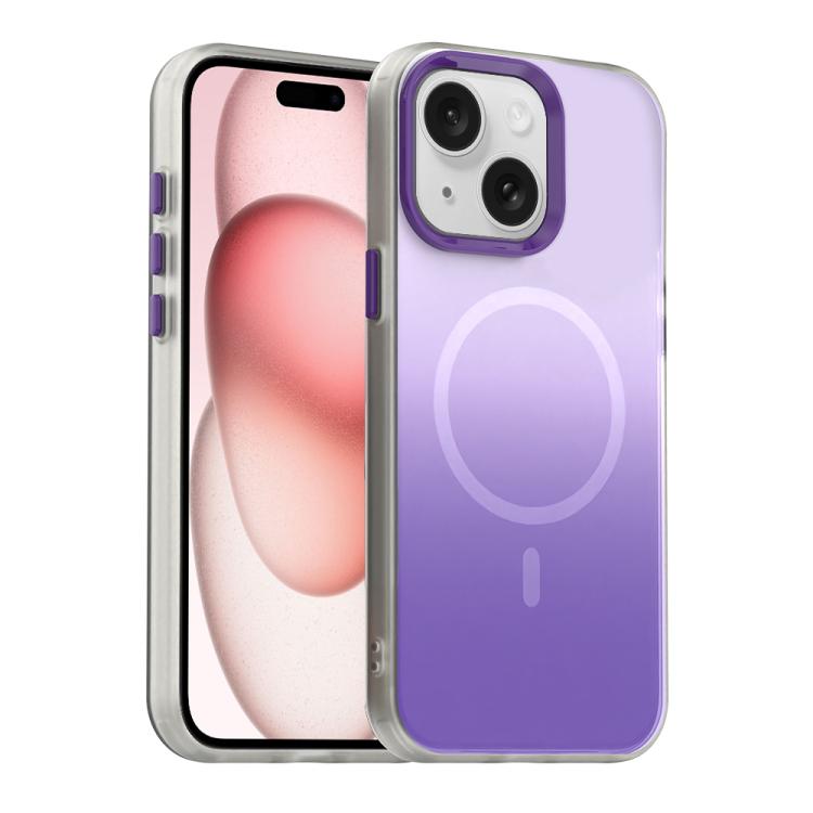Custodia magnetica ibrida 3 in 1 della serie Candy Gradient, For iPhone 15 Pro, For iPhone 15 Plus, For iPhone 15, For iPhone 14 Plus