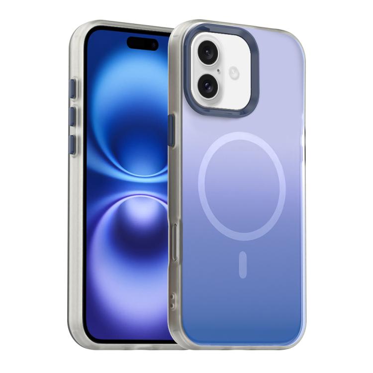 Custodia magnetica ibrida 3 in 1 della serie Candy Gradient, For iPhone 16 Pro, For iPhone 16 Plus, For iPhone 16, For iPhone 15 Pro Max