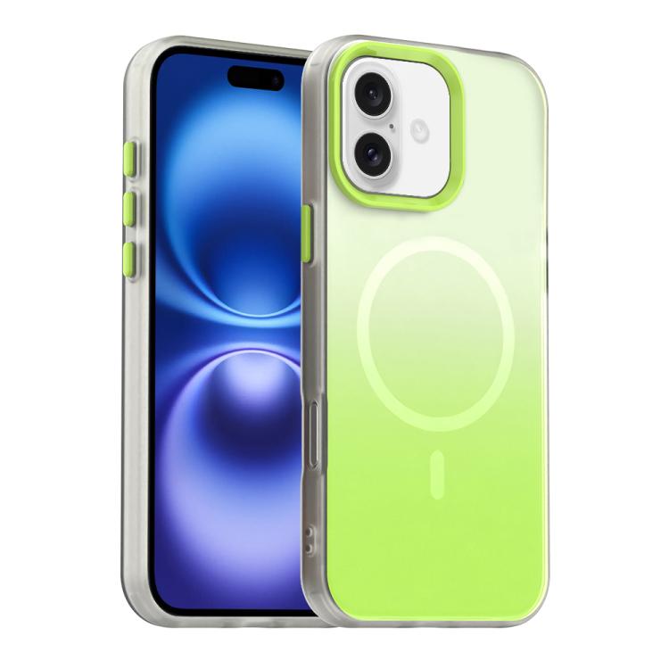 Custodia magnetica ibrida 3 in 1 della serie Candy Gradient, For iPhone 16 Pro, For iPhone 16 Plus, For iPhone 16, For iPhone 15 Pro Max