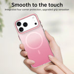 Custodia magnetica ibrida 3 in 1 della serie Candy Gradient, For iPhone 16 Pro, For iPhone 16 Plus, For iPhone 16, For iPhone 15 Pro Max
