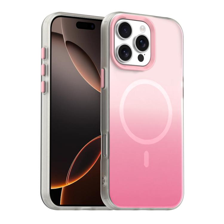 Custodia magnetica ibrida 3 in 1 della serie Candy Gradient, For iPhone 17 Pro, For iPhone 17, For iPhone Air, For iPhone 16 Pro Max