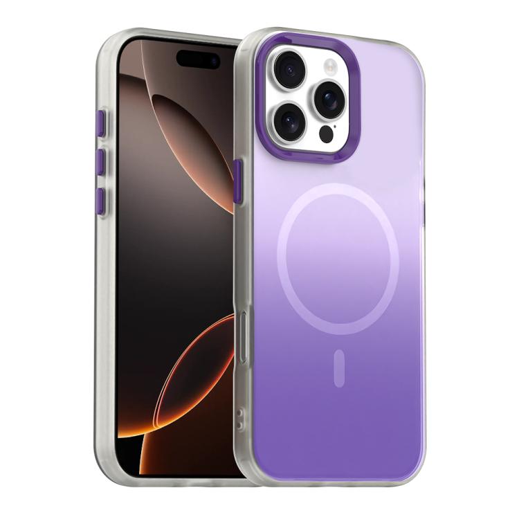 Custodia magnetica ibrida 3 in 1 della serie Candy Gradient, For iPhone 17 Pro, For iPhone 17, For iPhone Air, For iPhone 16 Pro Max