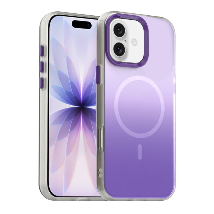 Custodia magnetica ibrida 3 in 1 della serie Candy Gradient, For iPhone 17 Pro, For iPhone 17, For iPhone Air, For iPhone 16 Pro Max