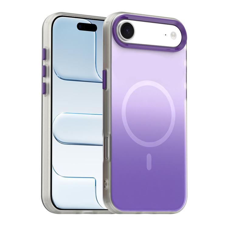 Custodia magnetica ibrida 3 in 1 della serie Candy Gradient, For iPhone 17 Pro, For iPhone 17, For iPhone Air, For iPhone 16 Pro Max