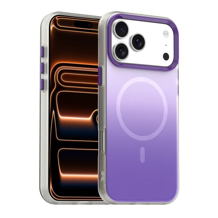 Custodia magnetica ibrida 3 in 1 della serie Candy Gradient, For iPhone 17 Pro, For iPhone 17, For iPhone Air, For iPhone 16 Pro Max