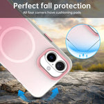 Custodia magnetica ibrida 3 in 1 della serie Candy Gradient, For iPhone 18, For iPhone 18 Pro, For iPhone 18 Pro Max, For iPhone 17 Pro Max